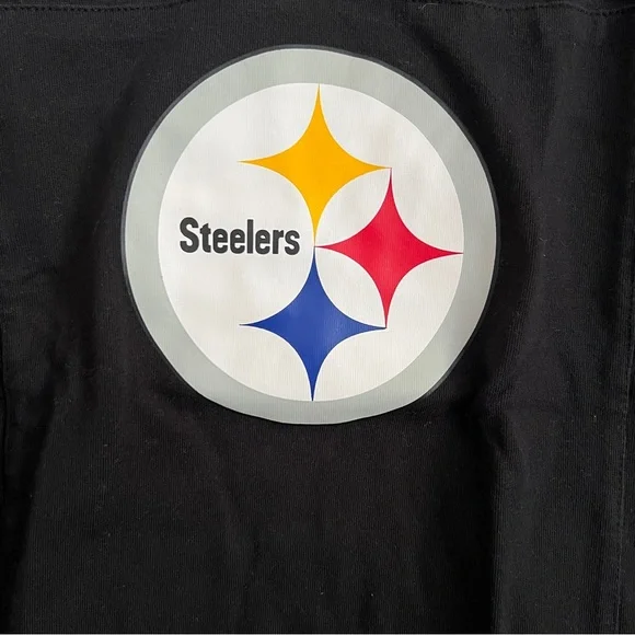 NFL Team Apparel Steelers Black and Yellow Kids Shirt-Size 4T - Picture 2 of 5